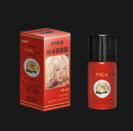 Super Viga 84000 Delay Spray for Men – Prolong Intimacy & Enhance Performance in Pakistan
