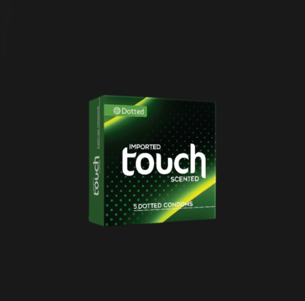 Imported Touch Scented Dotted Condoms – Pleasure Dots – 5 Pieces