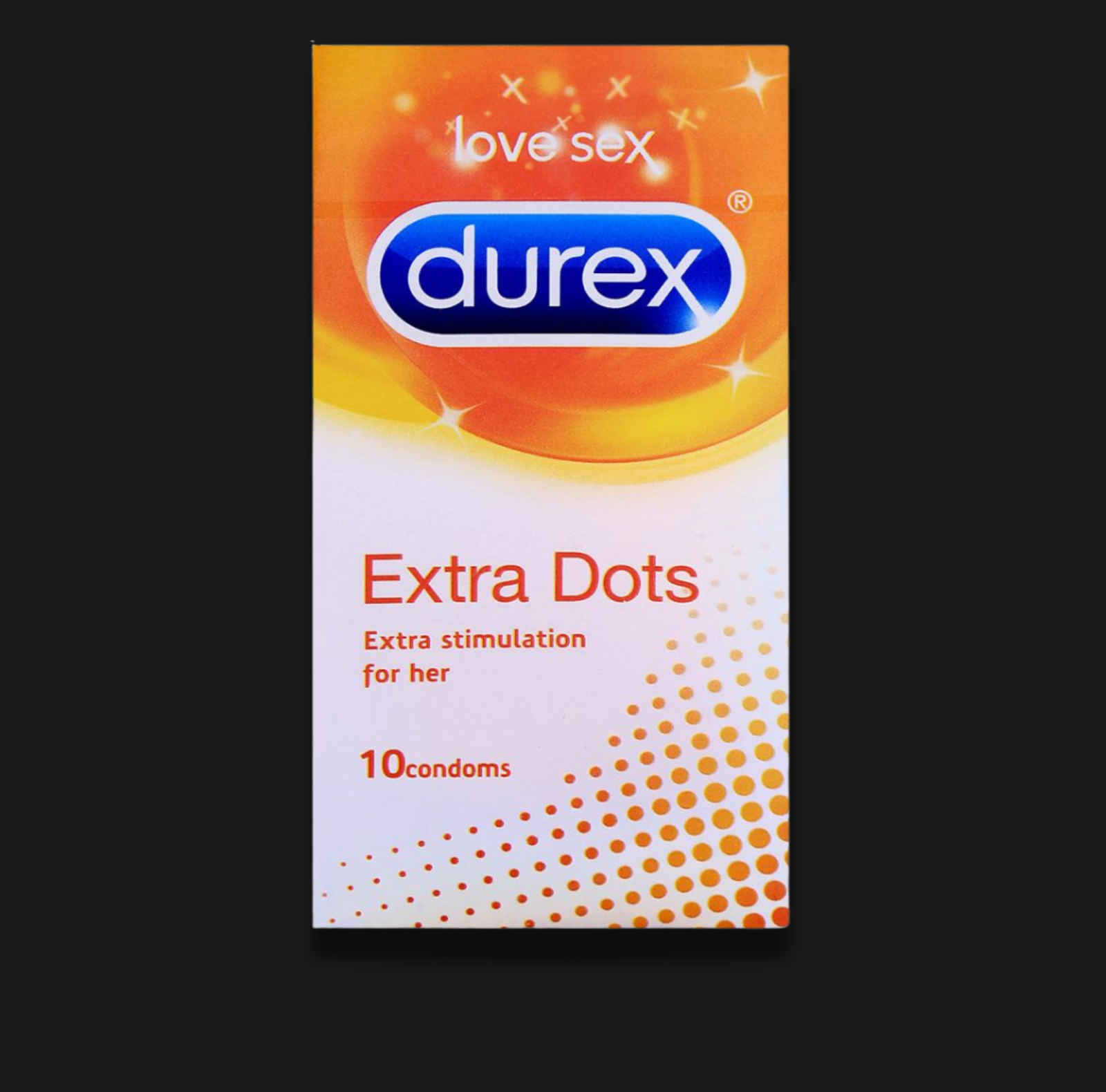Durex Extra Dots Condoms – Extra Stimulation for Her (10 Pack) RealCondom Pakistan Durex Extra Dots – Extra Stimulation – For Her – 3 Condoms - Image 1